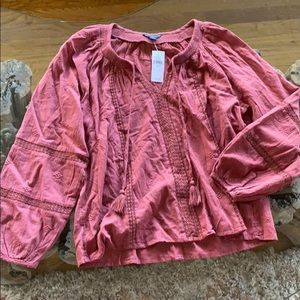 NWT Boho American Eagle Top